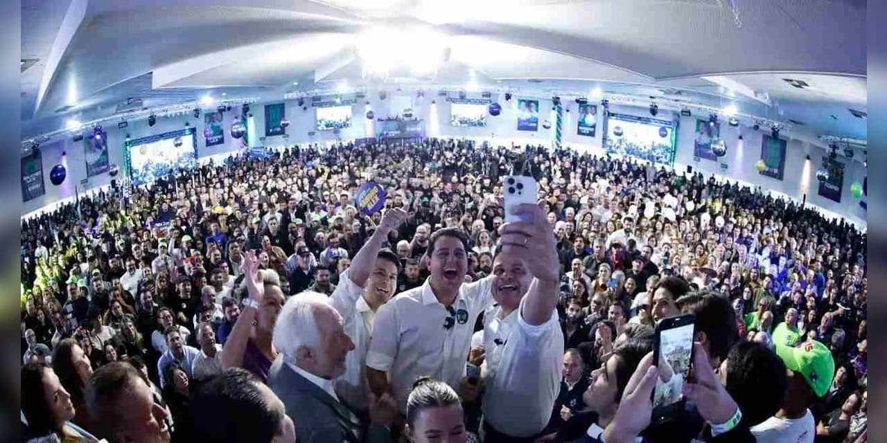 Sandro Alex é oficializado na convenção do PSD como candidato a governador e sucessor de Ratinho Junior