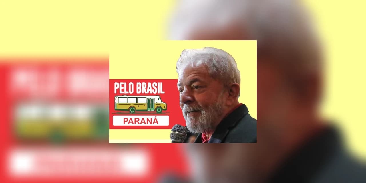 Caravana de Lula passará por cinco cidades do Paraná