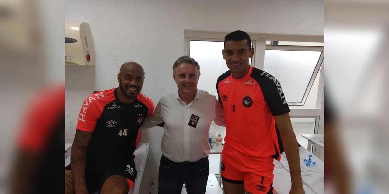 Prefeito visita o Centro de Treinamentos do Atlético