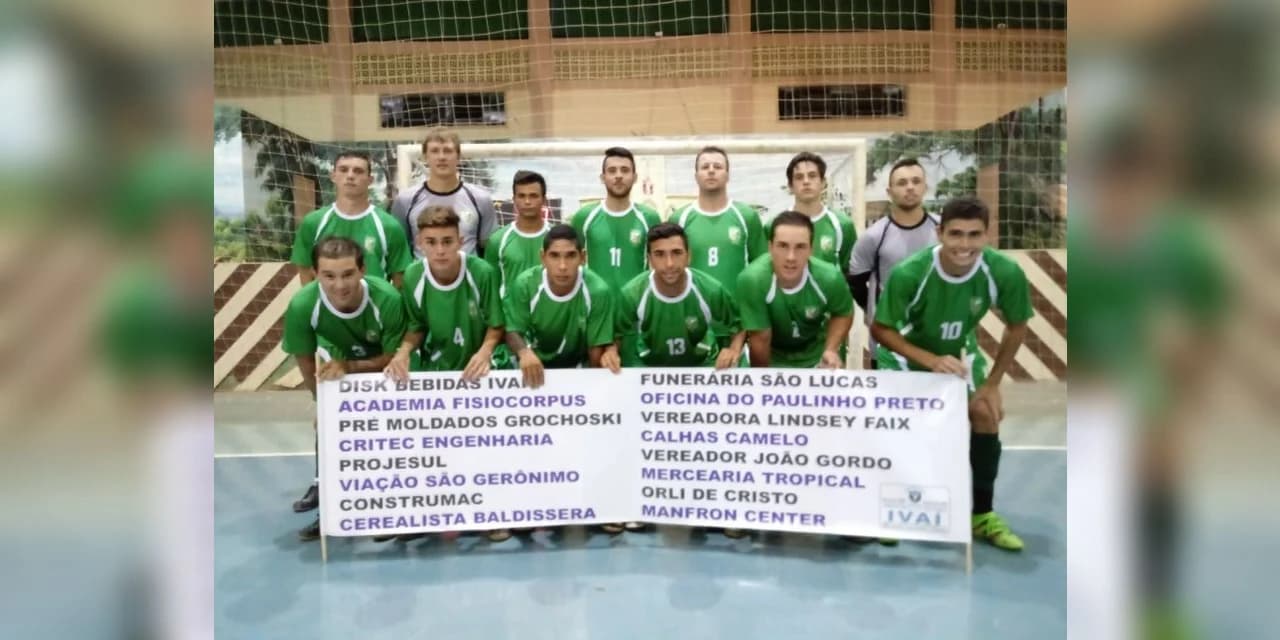 Ivaí estreia com vitória na Copa AMCG de Futsal.