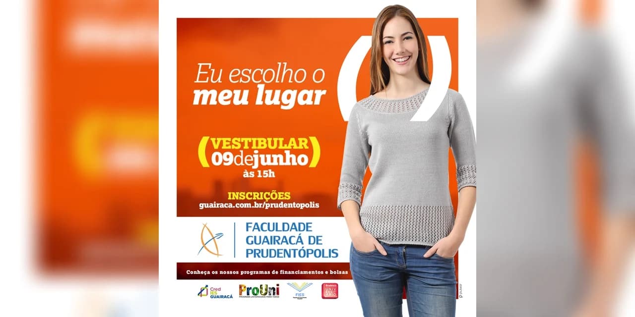 Faculdade Guairacá de Prudentópolis abre inscrições para o seu primeiro vestibular