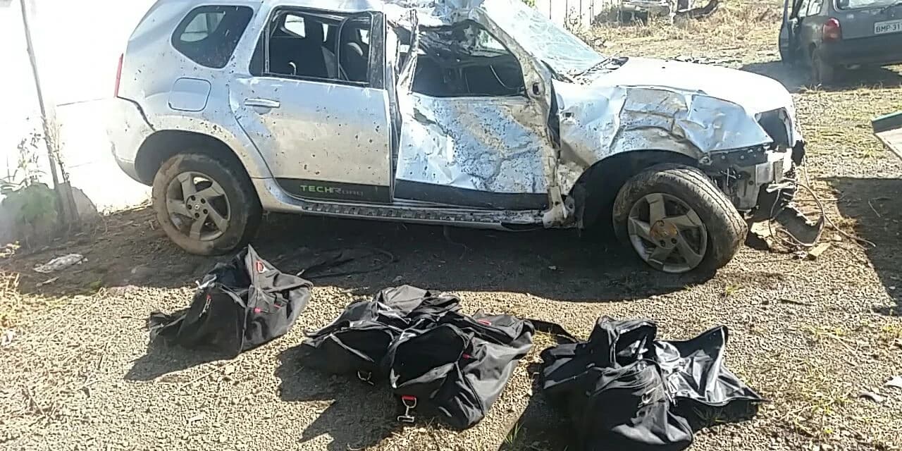 Carro encontrado em ribanceira em Prudentópolis era roubado