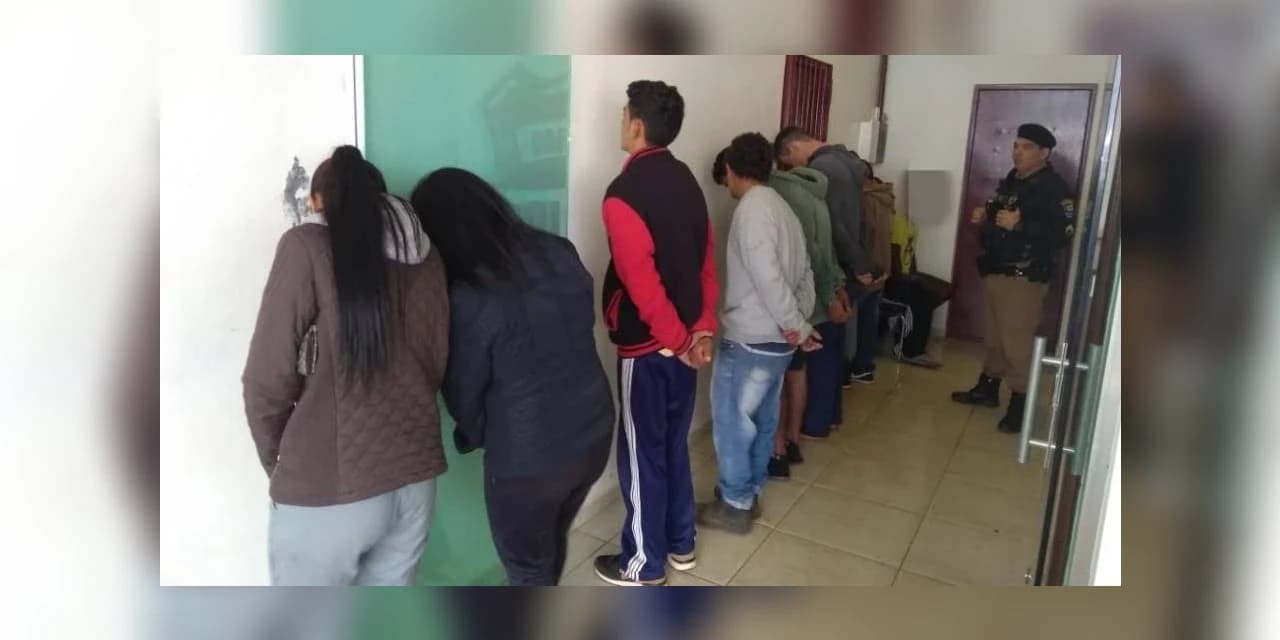 Policia cumpre mandado de busca e apreensão em Prudentópolis e 30 pessoas são presas na região por tráfico