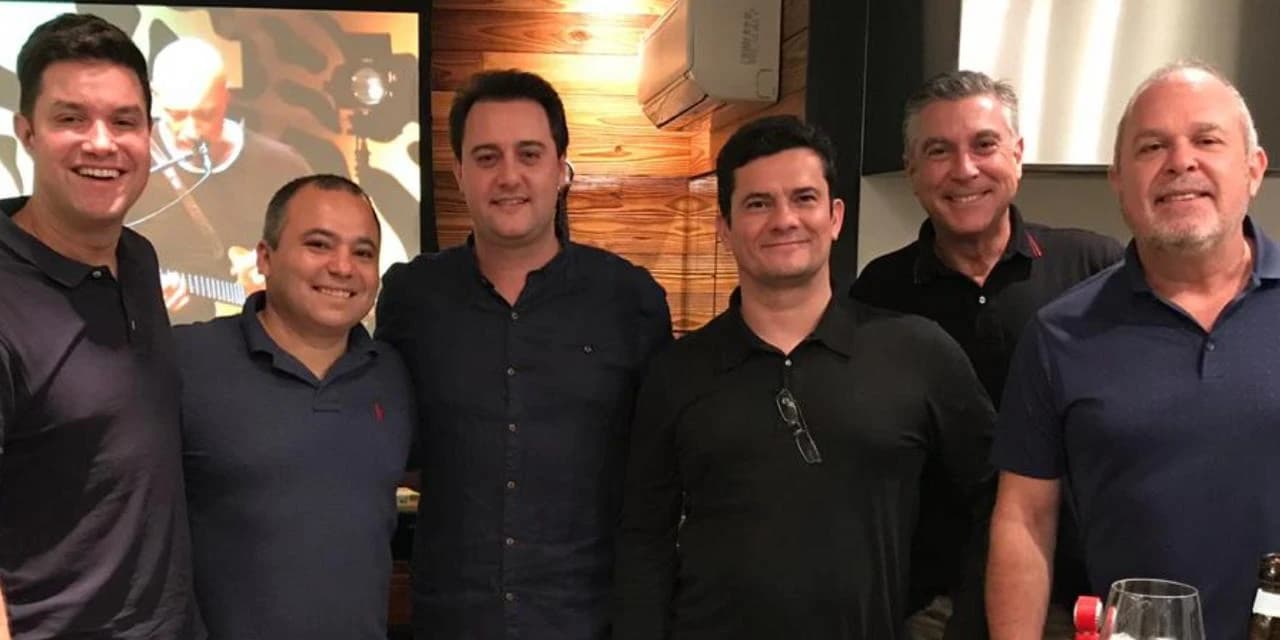 Ratinho Junior discute com Moro ideias e projetos para o bem do Paraná e Brasil