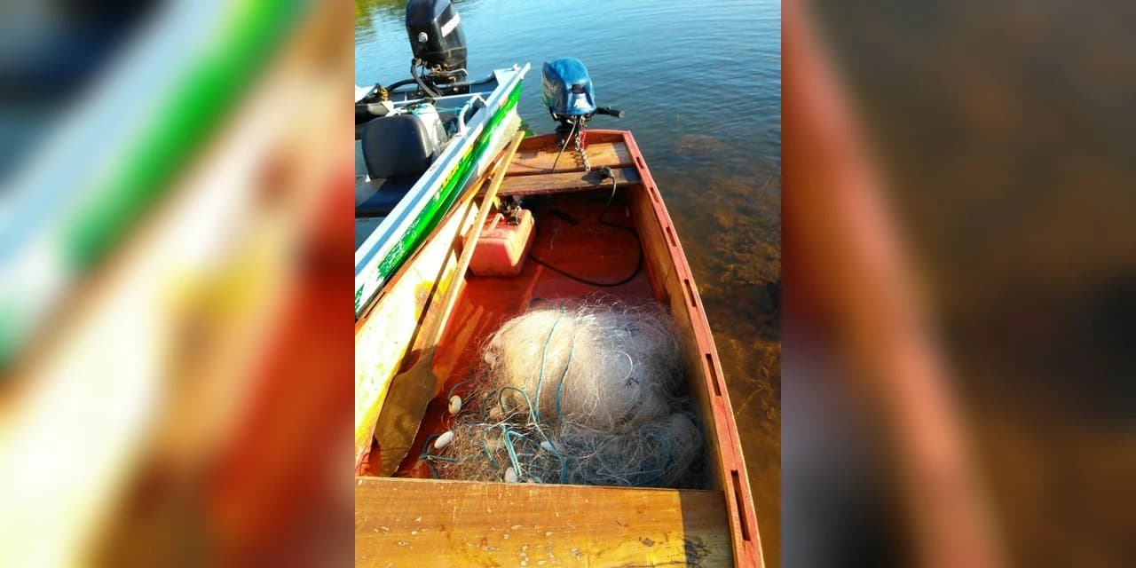 Polícia Ambiental realiza patrulhamento para combater a pesca predatória