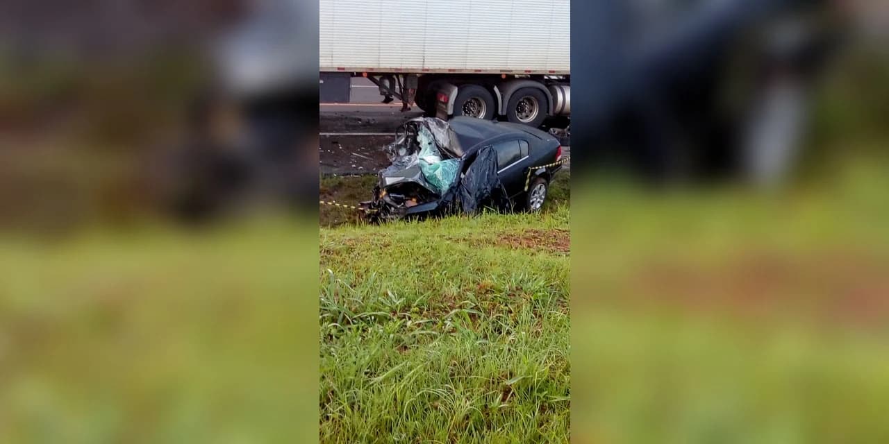 Mulher morre em grave acidente na BR 373 em Prudentópolis