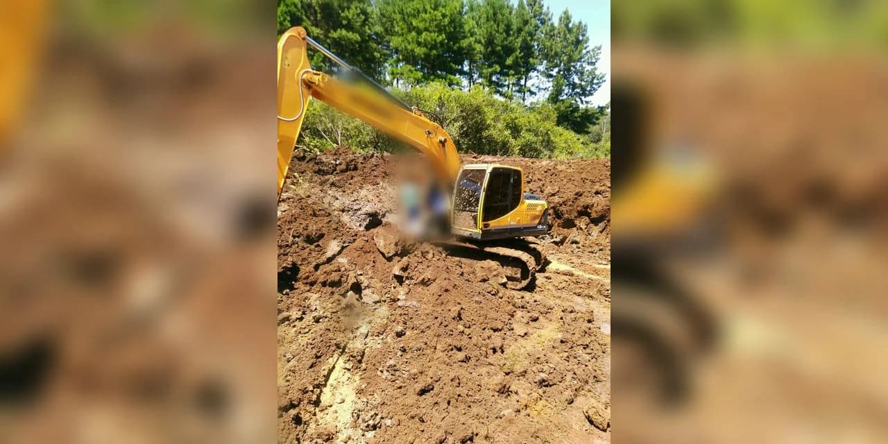 Obra é embargada pela Polícia Ambiental de Guarapuava