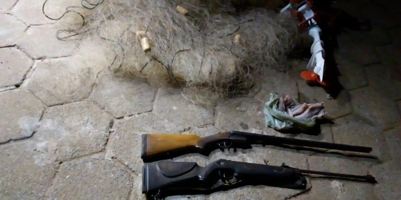 Duas pessoas são presas pela Polícia Ambiental