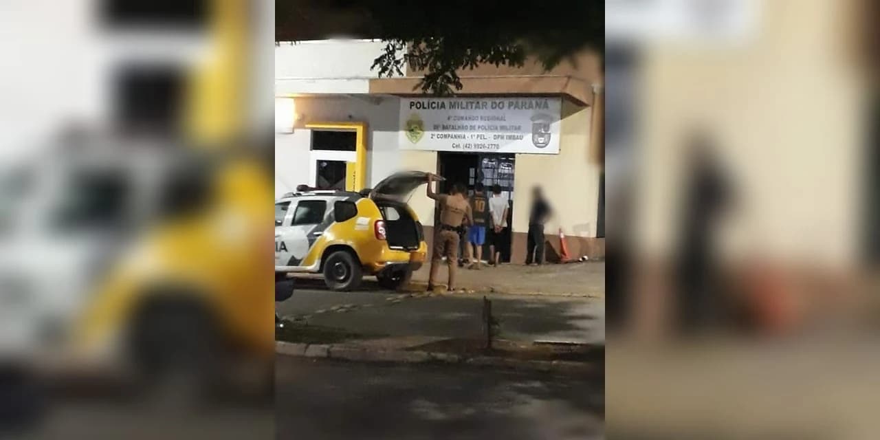 Criminosos mascarados e armados com machado invadem escola em Imbaú