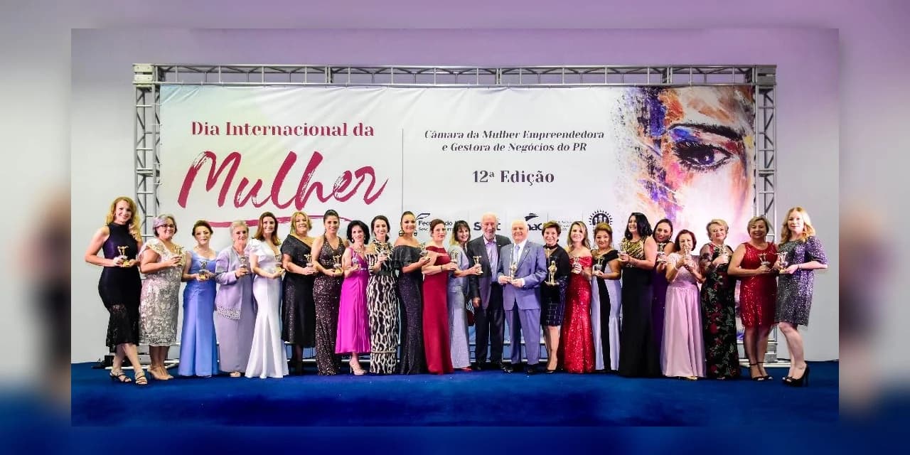 Fecomércio PR e CMEG homenageiam mulheres de sucesso