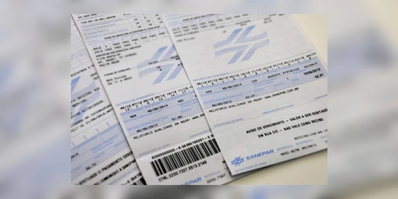 Após medida cautelar do TCE, Sanepar suspende aumento de 12,13% na conta de água