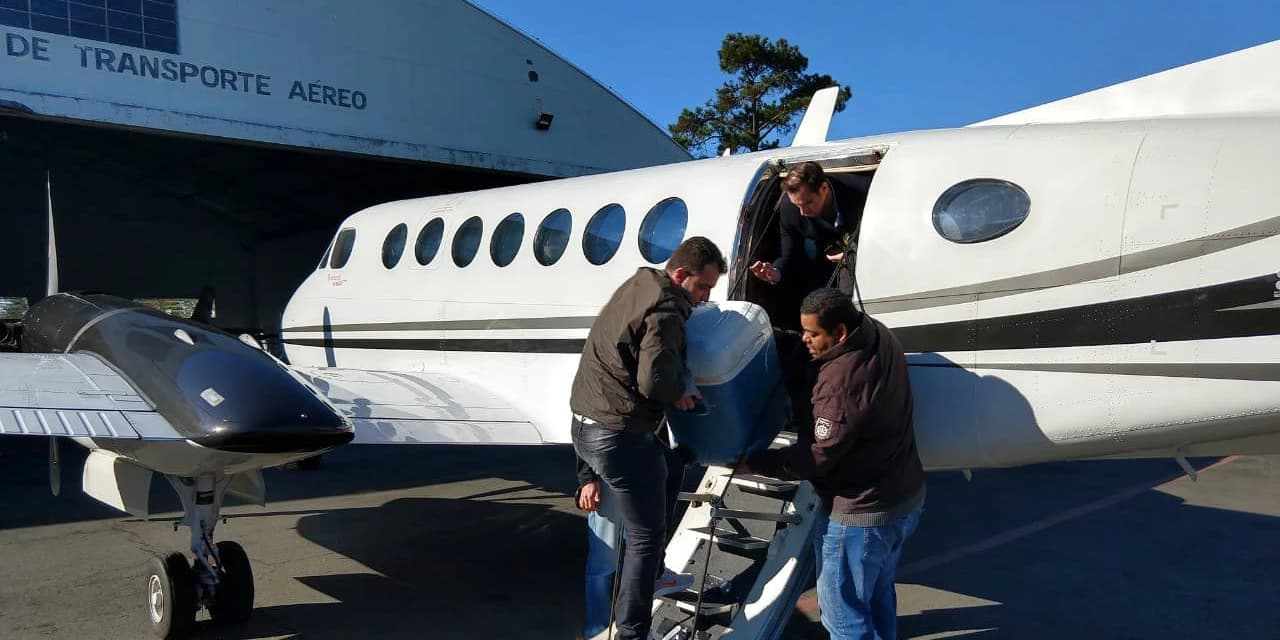 Aeronaves do Governo ajudam Paraná a ser referência em transplantes