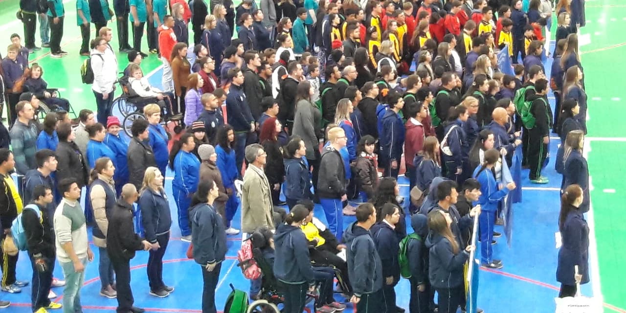 Jogos Recreativos Regionais das APAES são realizados em Prudentópolis