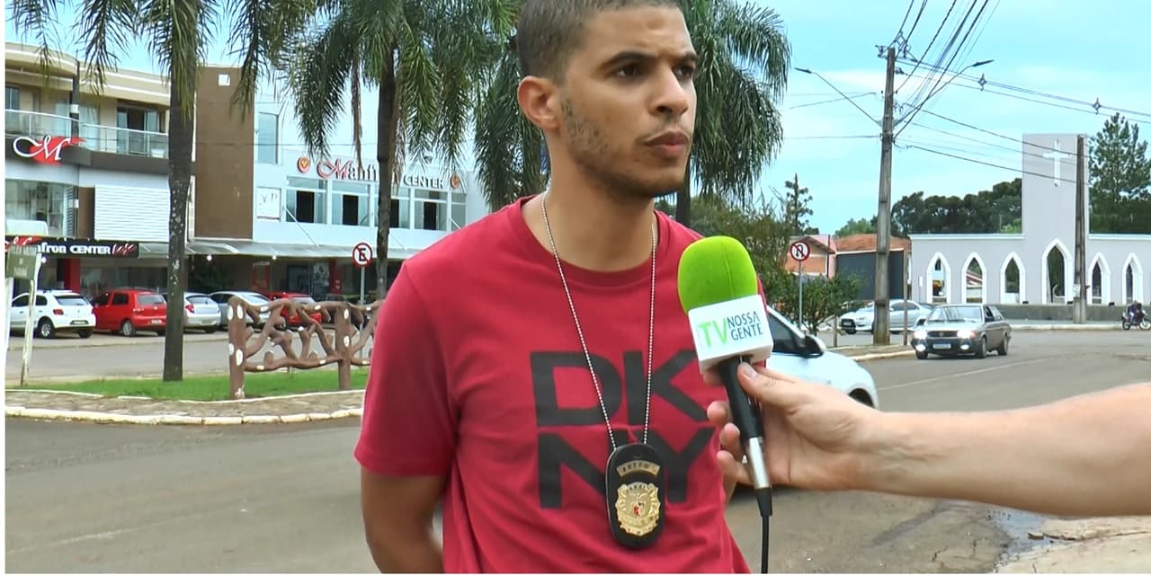 TV NOSSA GENTE: Delegado cumpre diligências em Ivaí e pede apoio da população para prender vereador autor de homicídio.