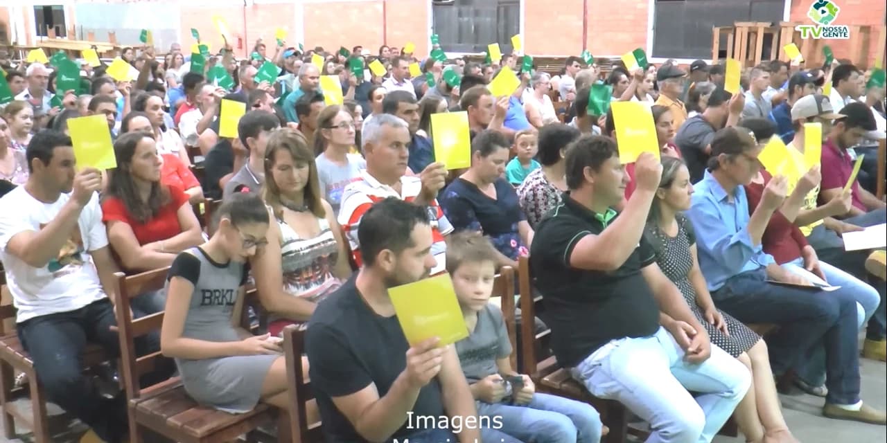 TV NOSSA GENTE: Assembleia do Sicredi reuniu cerca de 300 pessoas em Guamiranga.