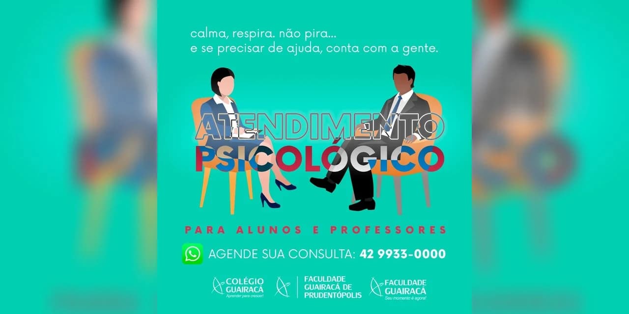 Guairacá oferta atendimento psicológico online para alunos e professores durante a pandemia