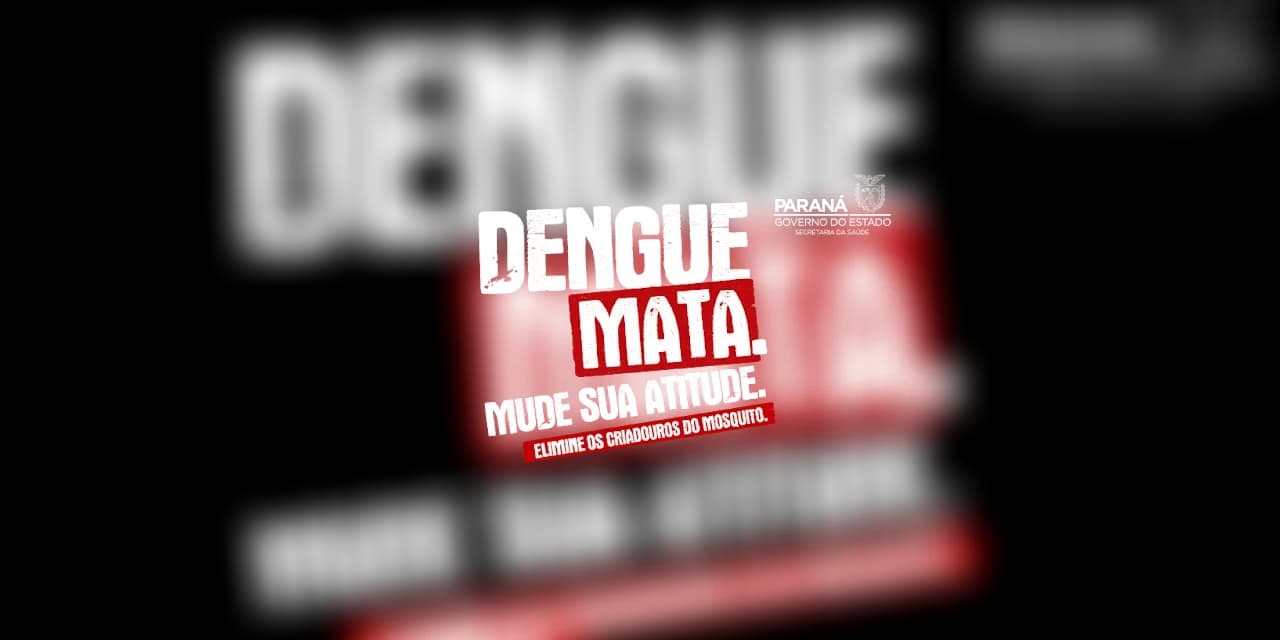 Paraná soma mais de 102 mil casos confirmados de dengue e 78 óbitos no período
