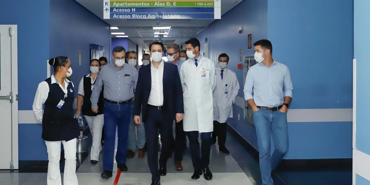 Governo do Paraná amplia estrutura hospitalar contra a Covid-19