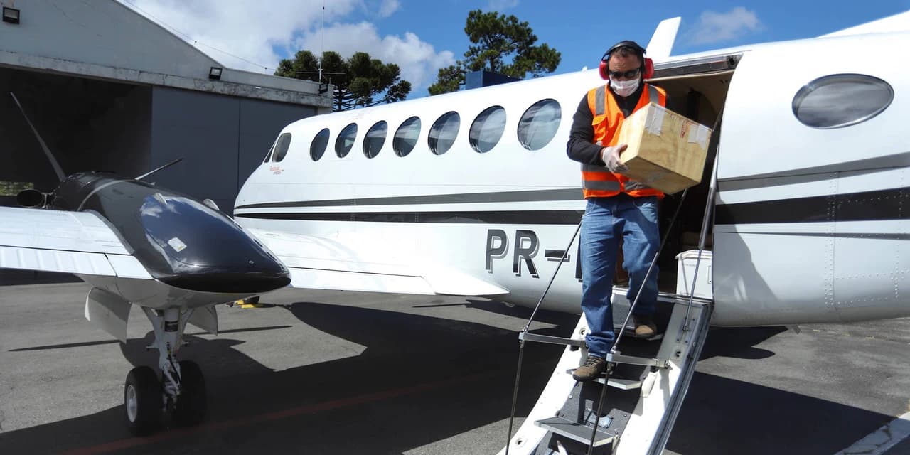 Aeronaves já transportaram 4.569 amostras para testes de coronavírus