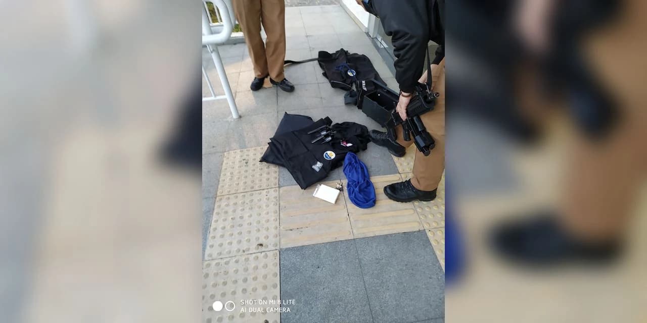 Menor é flagrado furtando objetos dentro da agência do Banco do Brasil em Rio Azul