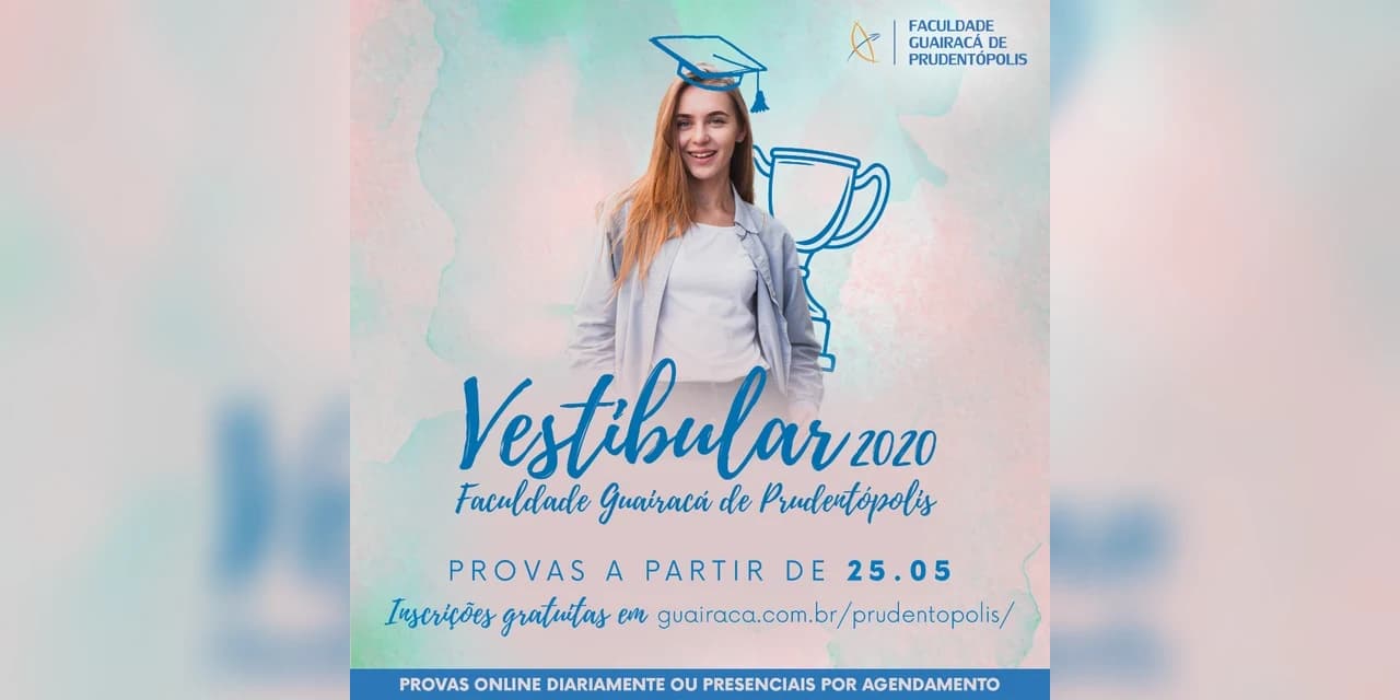 FGP oferta Vestibular Digital e Presencial Agendado para ingresso no segundo semestre
