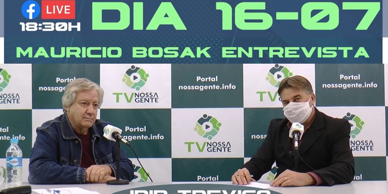 Prefeito de Ivaí Idir Treviso concedeu entrevista ao Portal Nossa Gente.