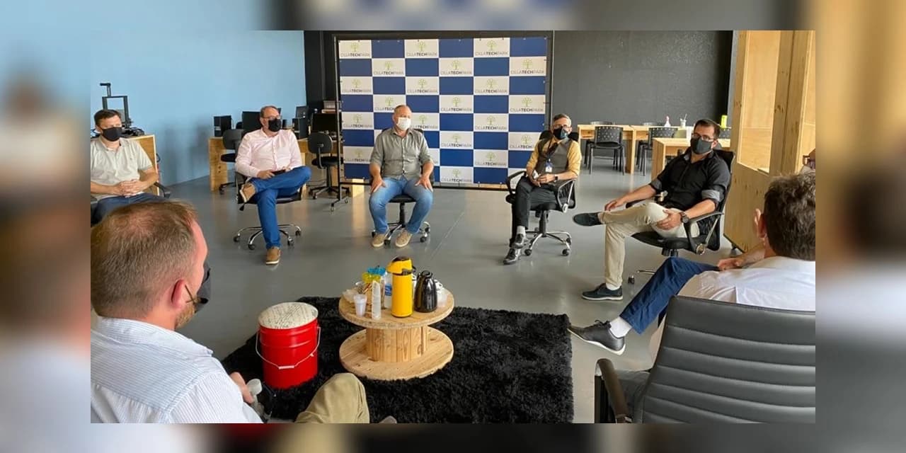 No Cilla Tech Park, Osnei busca parcerias para fomentar emprego e renda
