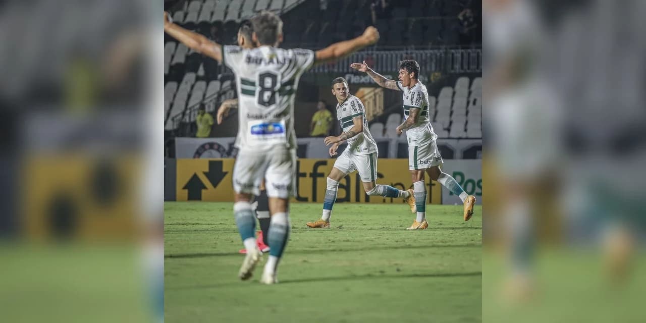 Com um a mais, Coritiba vence o Vasco e encerra jejum de dez jogos no Brasileirão