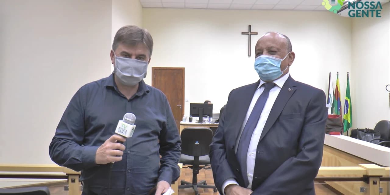TV NOSSA GENTE: Desembargador José Augusto Aniceto concedeu entrevista ao Portal Nossa Gente.
