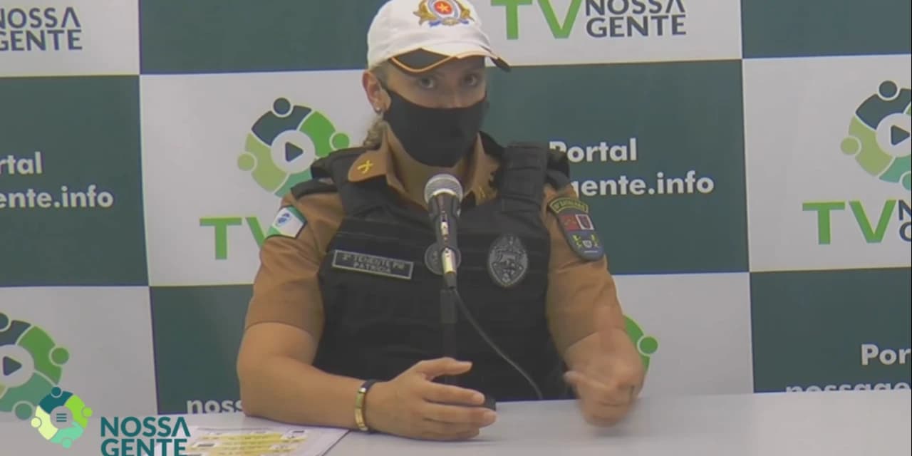 TV NOSSA GENTE: Tenente Patricia concedeu entrevista ao Portal Nossa Gente