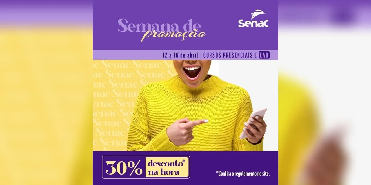 Senac Prudentópolis está com matrículas abertas para o curso  Básico em  manicure e  pedicure