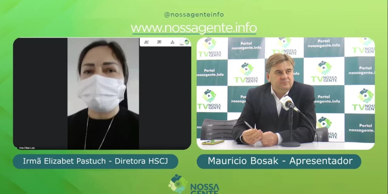 TV NOSSA GENTE: Irmã Elizabet Pastuch e enfermeira Ana Elisa falam sobre o trabalho do hospital nesse momento de pandemia