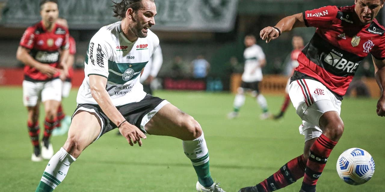 Coritiba larga em desvantagem na copa do Brasil