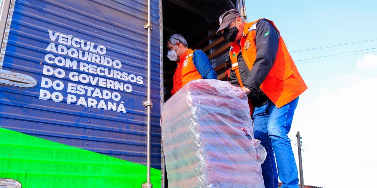 Tibagi recebe doação de 500 peças da Superintendência Geral de Ação Solidária do Paraná
