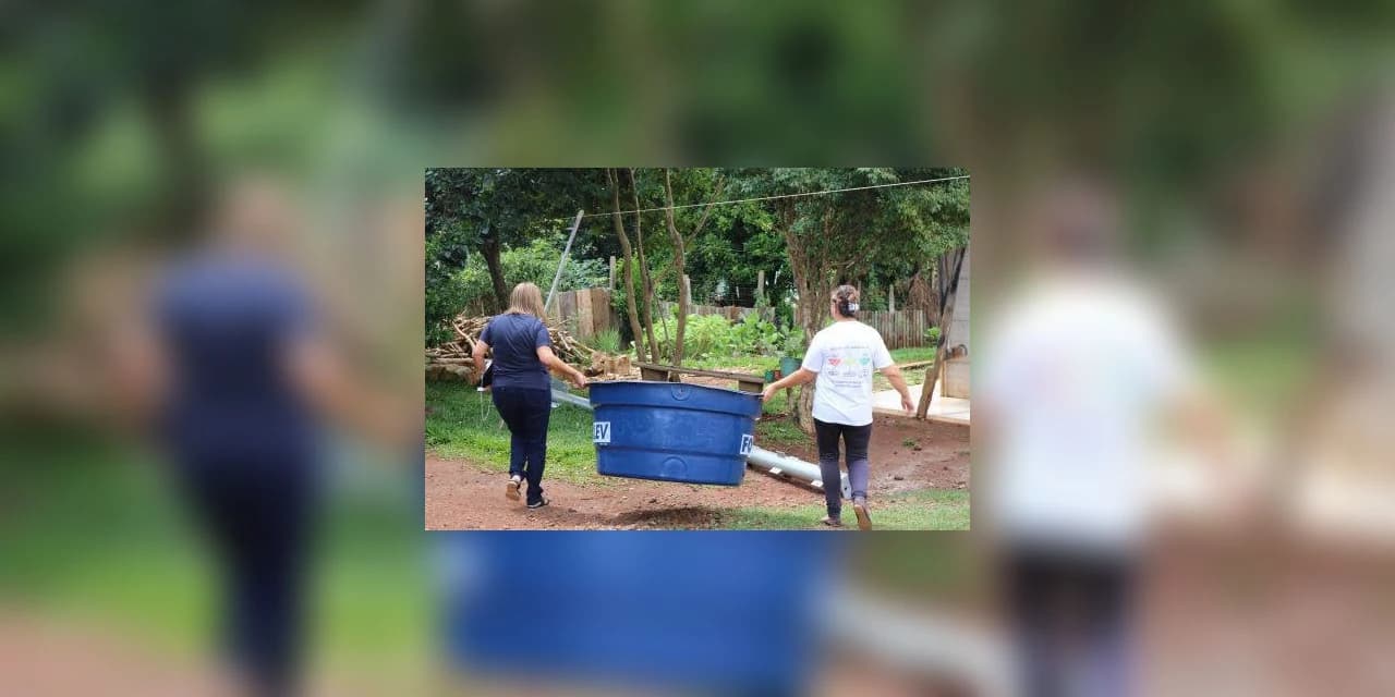 Programa Caixa d'Água Boa chega em Guamiranga e mais 32 municípios do Paraná