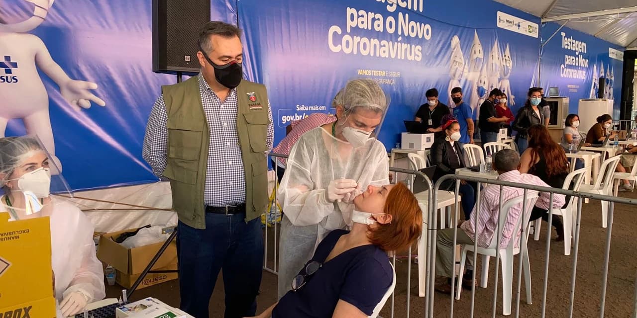 Paraná participa de programa nacional de testagem para detecção e bloqueio de casos da Covid-19