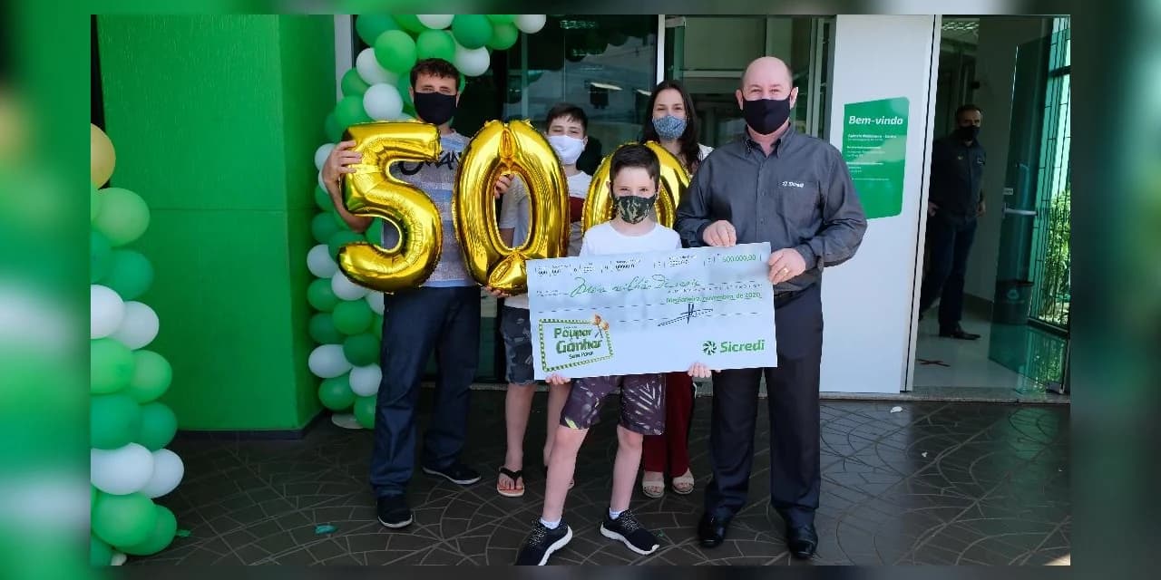 Outubro é o mês da poupança: Sicredi realiza sorteio especial de R$ 500 mil