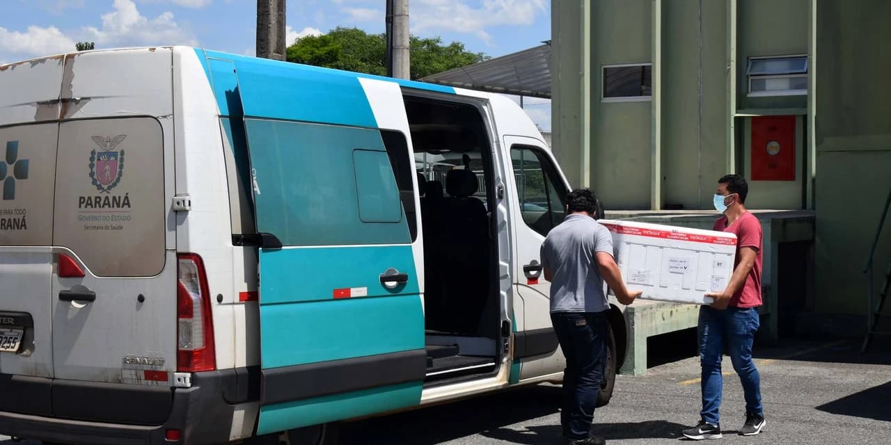 5ª Regional de Saúde de Guarapuava recebe mais de 17 mil novas doses de vacina contra Covid-19