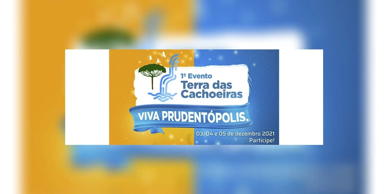 Confira o cronograma do 1º Evento Terra das Cachoeiras