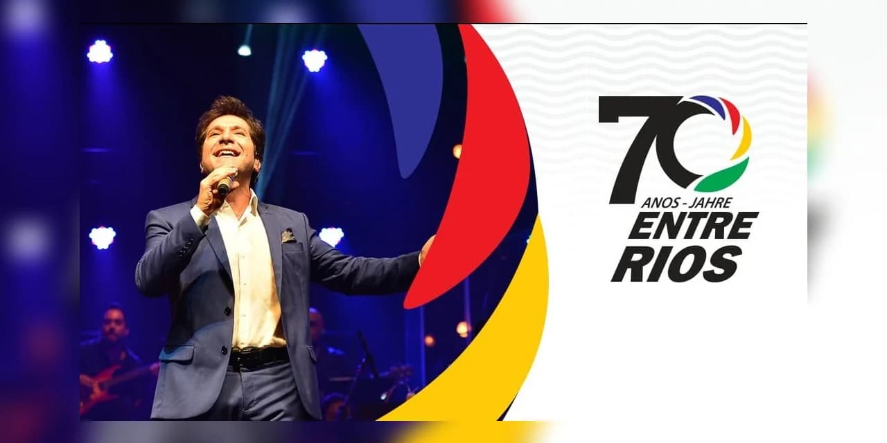 Começa venda online para shows da festa de 70 anos de Entre Rios