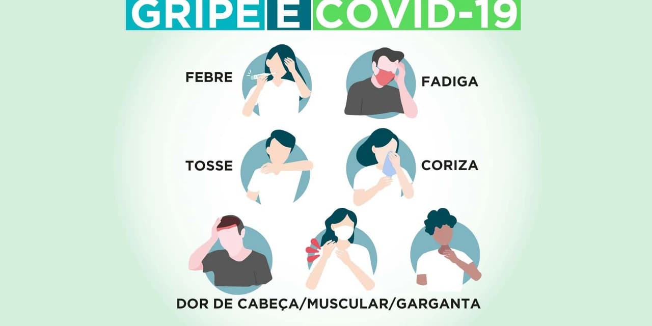 Gripe ou Covid-19? Estado orienta para cuidados em caso de sintomas gripais no início do ano