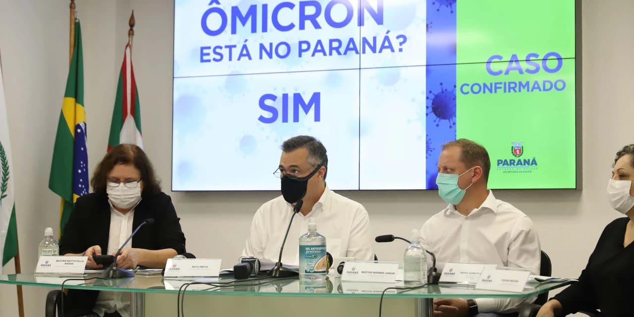 Saúde confirma primeiro caso da variante Ômicron no Estado