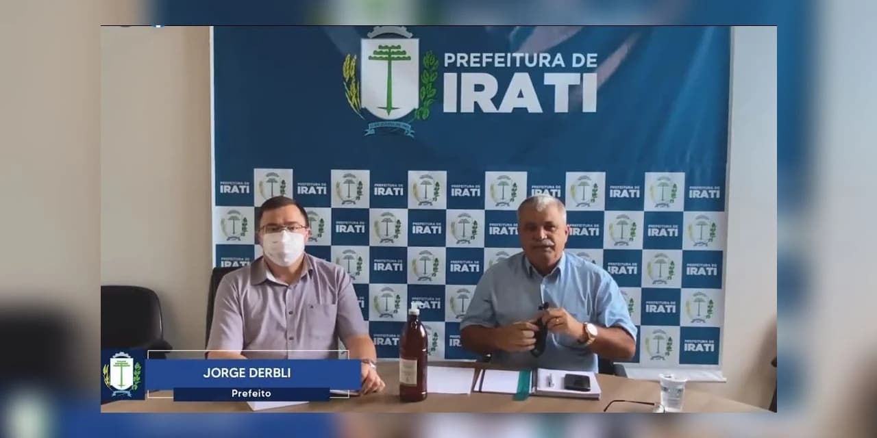 Irati emite novo decreto após alta nos casos de Covid-19