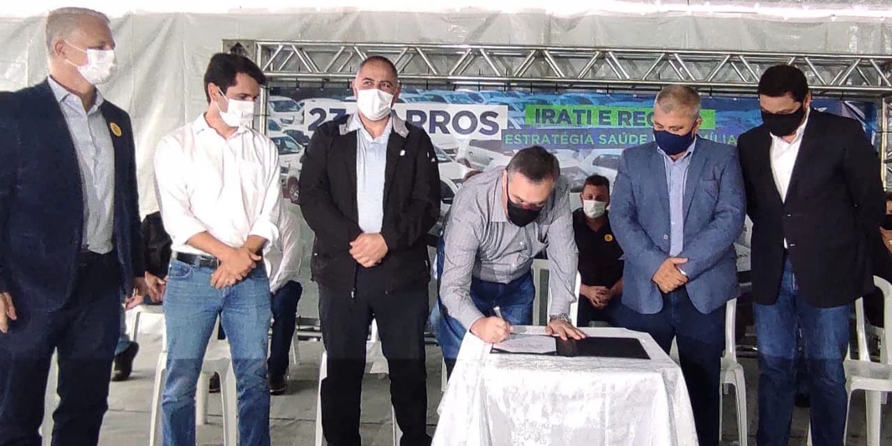 Estado entrega veículos para Guamiranga, Fernandes Pinheiro, Imbituva e municípios da região