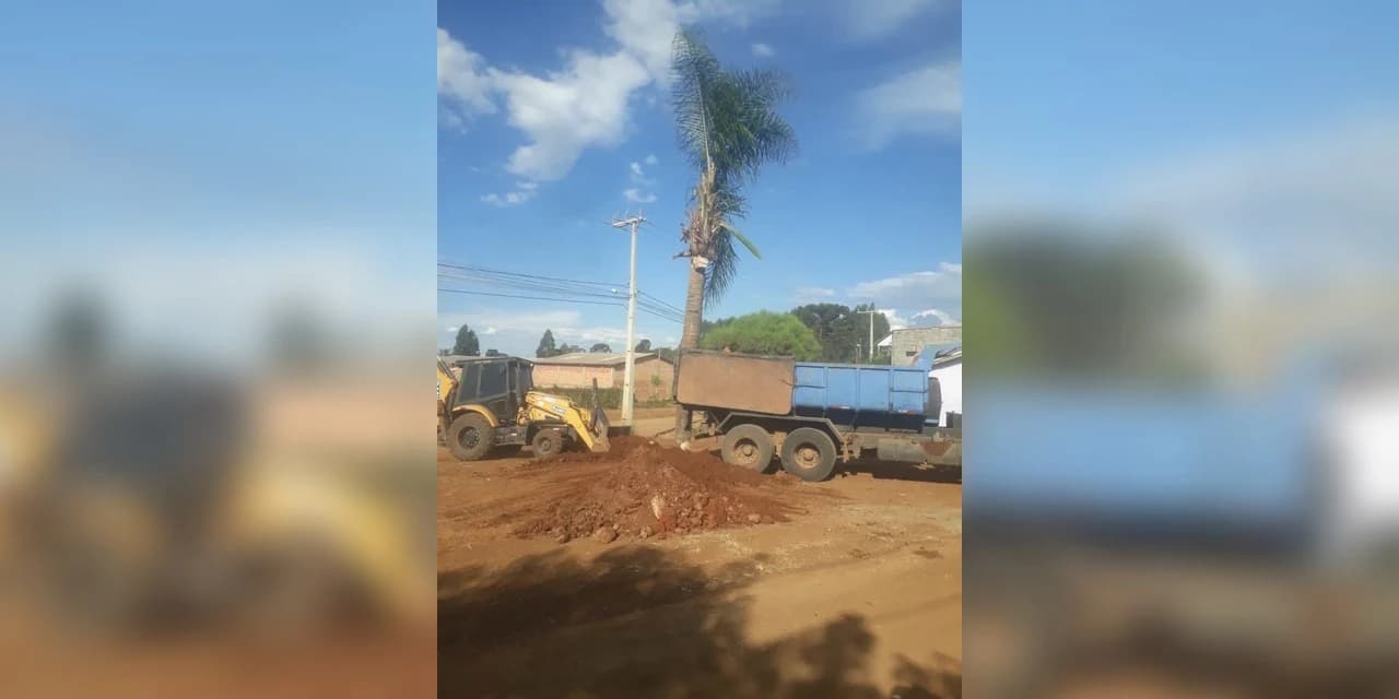 Secretaria de Meio Ambiente, Urbanismo e Habitação de Pinhão realiza manutenções nos bairros