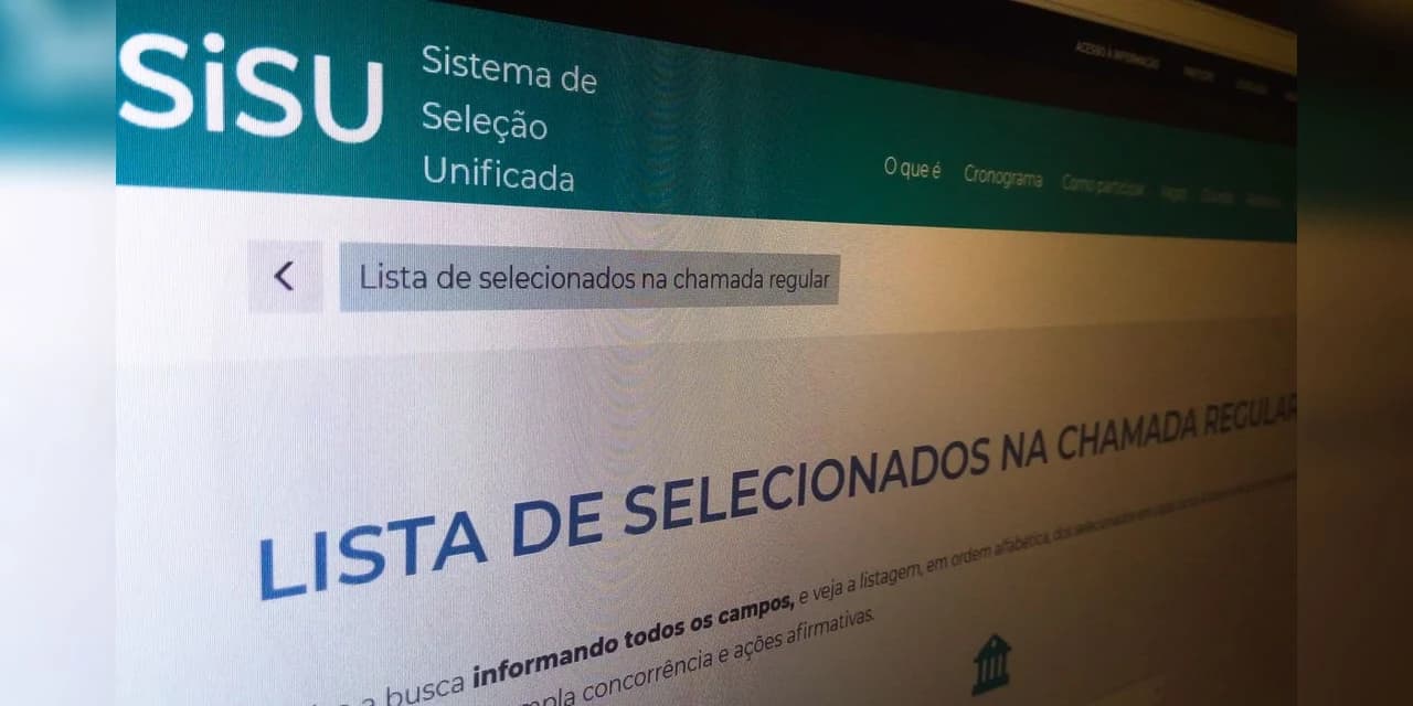 MEC divulgou hoje resultado da primeira chamada do Sisu