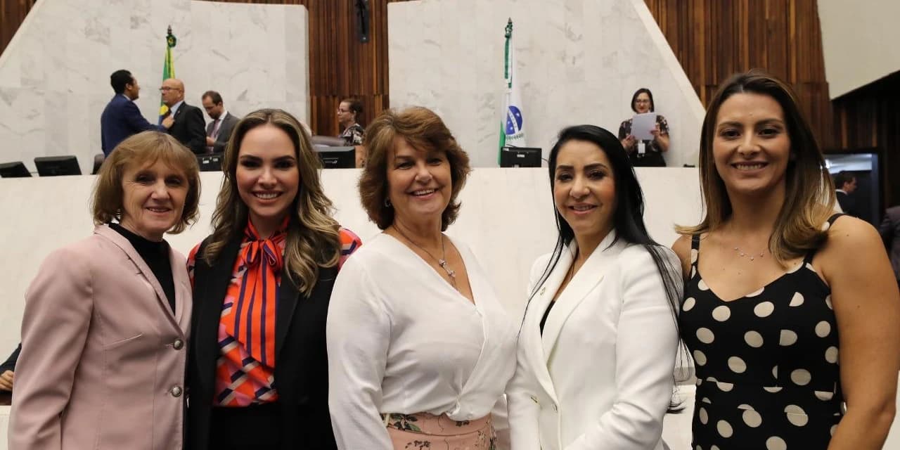 Projeto que cria a bancada feminina começa a tramitar na Assembleia Legislativa do Paraná