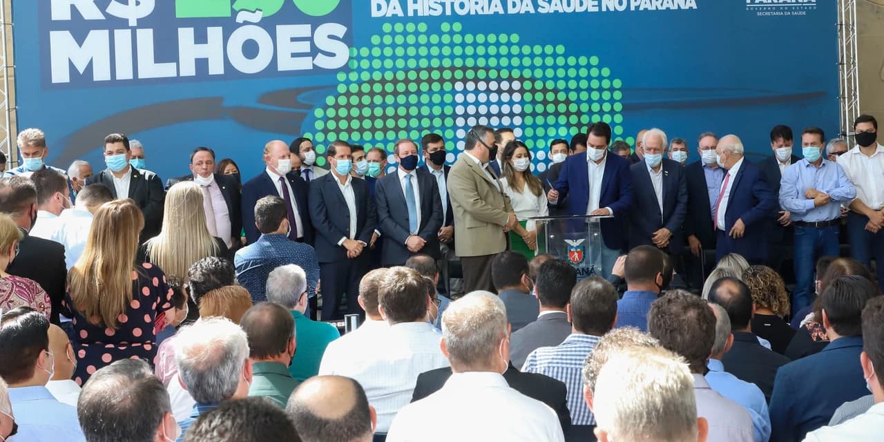 Investimento recorde na saúde pública do Paraná prevê mais de 300 obras e 744 novos veículos