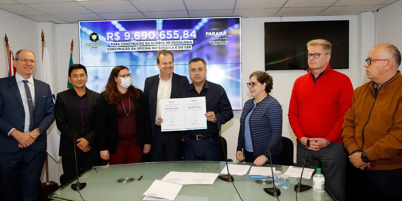 Governo do Estado repassa R$ 9,6 milhões para ampliar serviços de Saúde em Guarapuava e Irati
