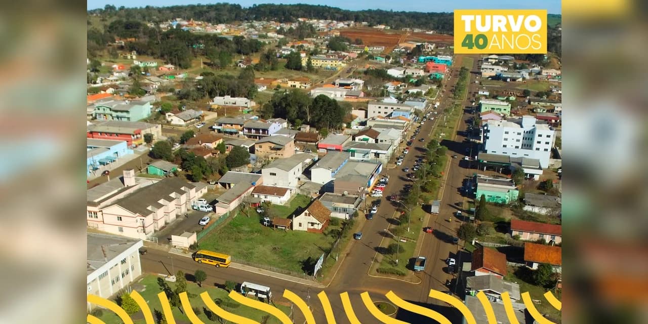 Turvo celebra 40 anos em maio; Confira a programação